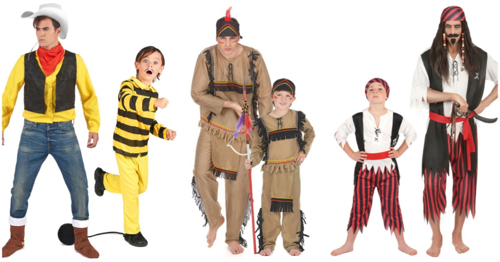 forældre og børn udklædning parkostume til forældre og børn par kostume far og søn forældre og børn udklædning parkostume til forældre og børn par kostume far og søn