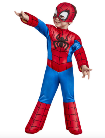 Spiderman Børnekostume  345x450 - Spiderman kostume til børn