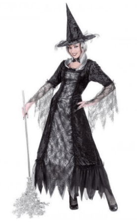 edderkop heks kostume til kvinder halloween kostume til kvinder sort kostume halloween kjole