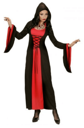 gotisk halloween kostume til kvinder halloween kjole tilbud