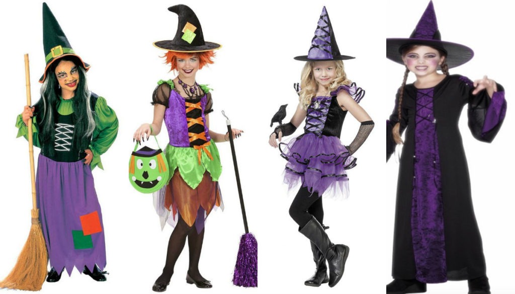 heksekostume til børn hekseudklædning piger heks kostume heks halloween kostume heks udklædning fastelavn lilla haks heks rapunzel kostume