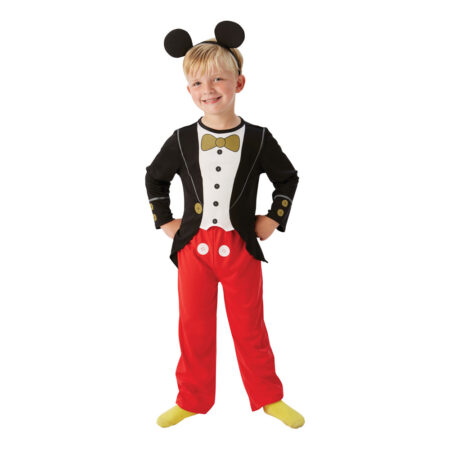 mickey mouse kostume til børn mickey mouse børnekostume mickey mouse udklædning til drenge børnekostume fastelavnskostume disney kostume til børn
