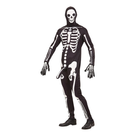 skelet kostume til mænd