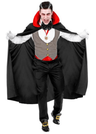 vampyr udklædning mand vampyr kostume herrer halloween kostume til mand billigt halloween kostume til herre plussize