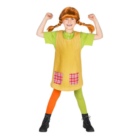 Pippi langstrømpe børnekostume 1 450x450 - Pippi langstrømpe kostume til børn