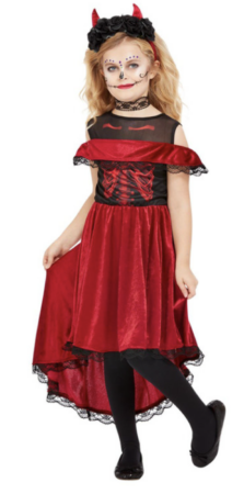 djævel kostume til piger halloween kostume pige børnekostume halloween kostumeuniverset