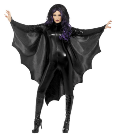 flagermus udkl&aelig;dning sexet halloween kostume sort kostume til kvinder bat kostume flagermus voksenkostume