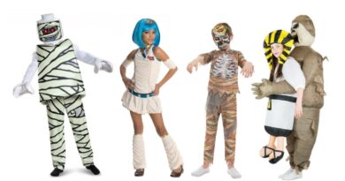 mumie kostume til barn egyptisk kostume til barn halloween børnekostume mumie kostume til piger