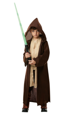 Star Wars&reg; Jedi B&oslash;rnekostume 253x450 - Star Wars kostume til b&oslash;rn