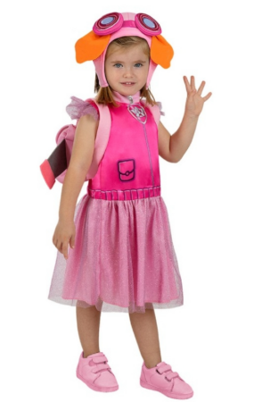 Paw Patrol&reg; Skye B&oslash;rnekostume 285x450 - Paw Patrol kostume til b&oslash;rn