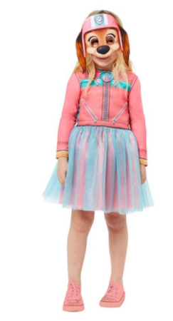 Paw Patrol Liberty b&oslash;rnekostume 243x450 - Paw Patrol kostume til b&oslash;rn