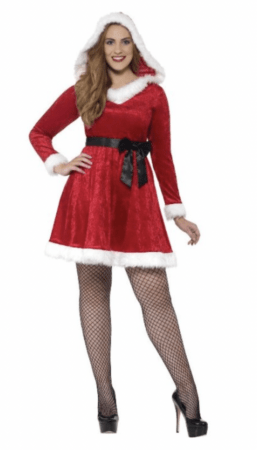plus size julekostume plussize kostume jul kvinder nisse kostume stor størrelse