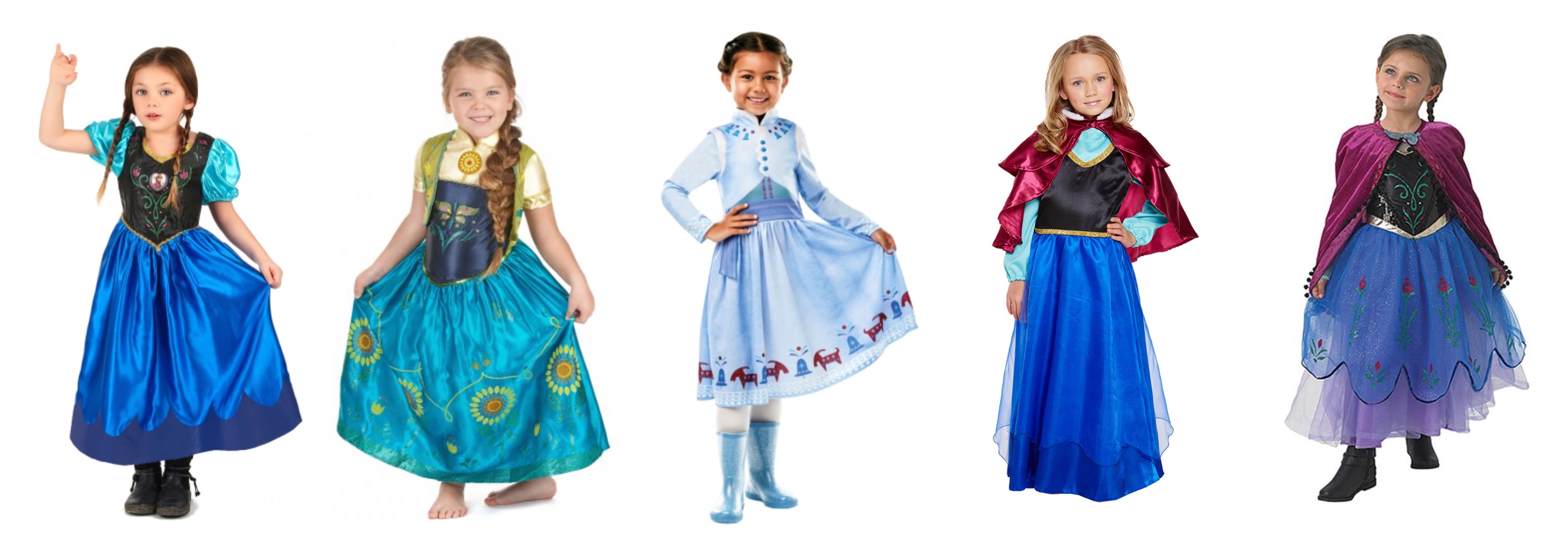 anna kostume til børn - Frost Anna kostume til børn