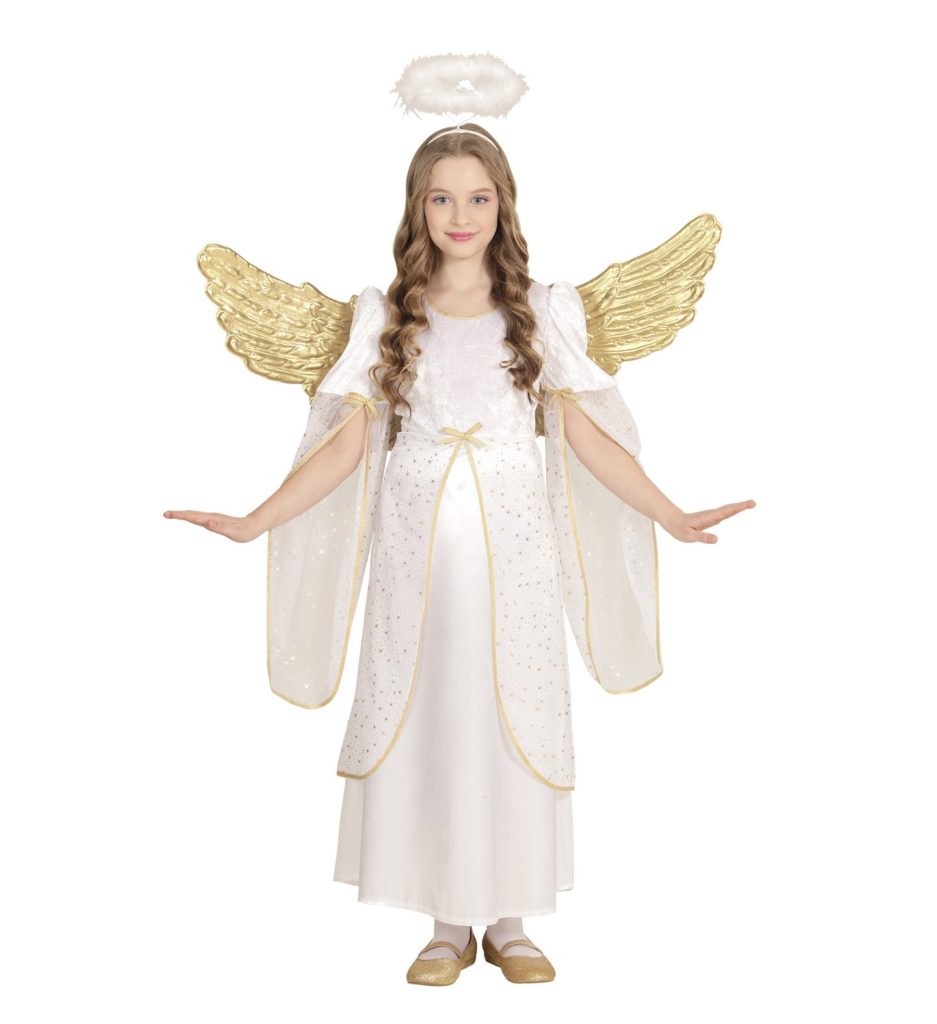 engel kostume til børn englekostume engleudklædning engel udklædning englekjole fastelavnskostume tøj til julefest