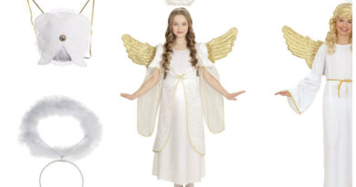 engel kostume til børn englekostume engleudklædning engel udklædning englekjole fastelavnskostume tøj til julefest samlet englesæt engelkostume tilbud engleudklædning
