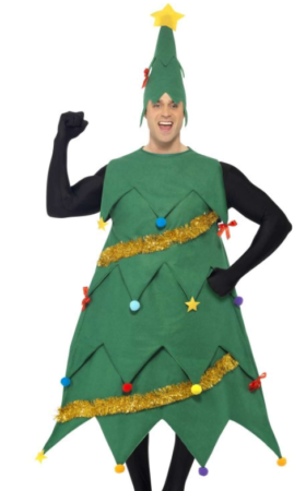 juletrækostume juletræ udklædning voksne julefrokostkostume julefrokost kostume til voksne