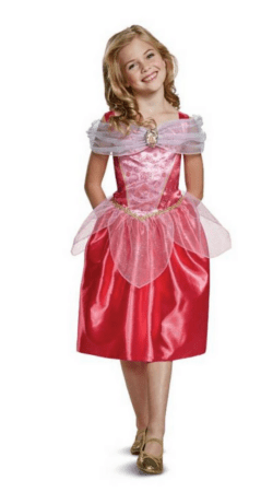 Disney&reg; Prinsesse Tornerose B&oslash;rnekostume  239x450 - Tornerose kostume til b&oslash;rn