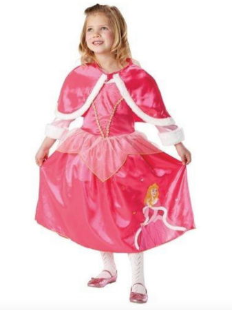 Tornerose deluxe kjole 337x450 - Tornerose kostume til børn