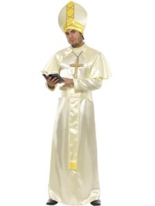 pr&aelig;stekostume pr&aelig;st kostume til voksne pr&aelig;st udkl&aelig;dning biskop kostume til voksne pavekostume