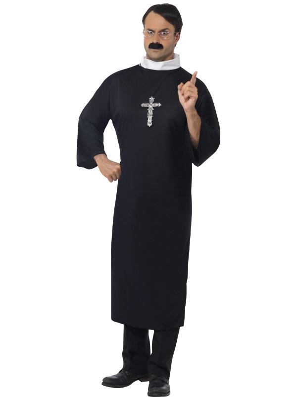 præstekostume præst kostume til voksne præst udklædning