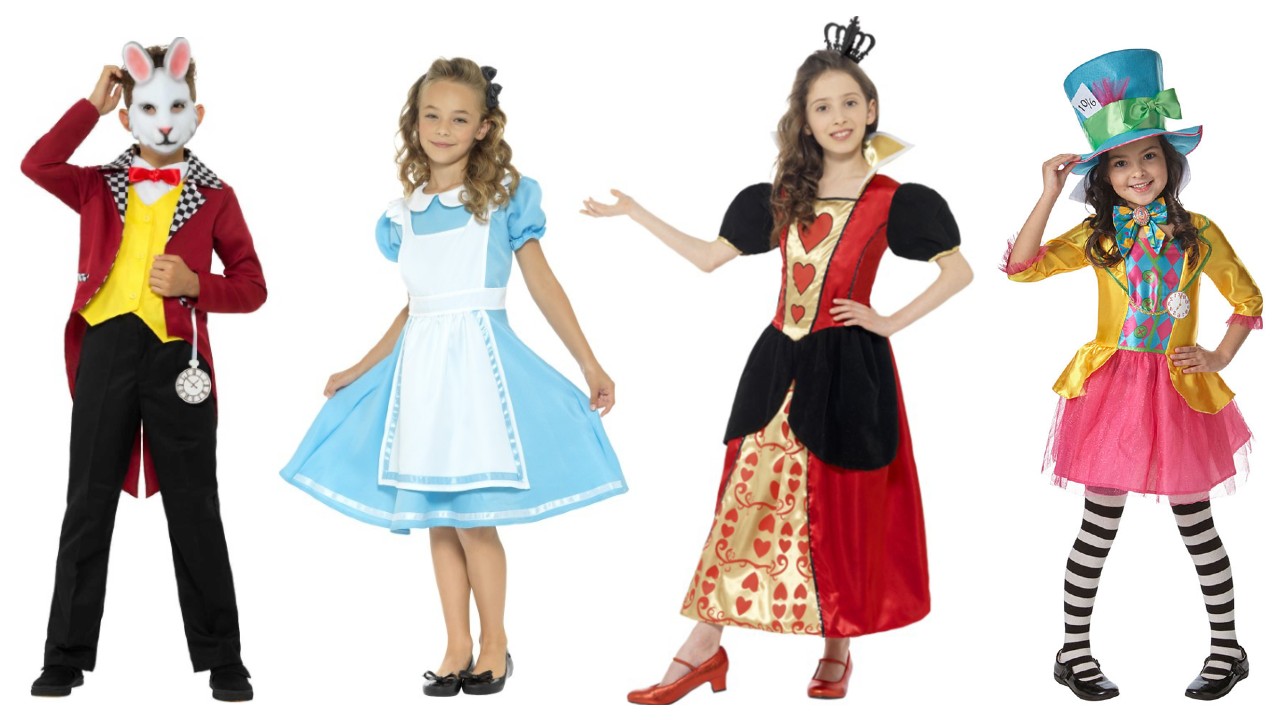 Barry Descent Fruity Alice i eventyrland kostume til børn - KostumeUniverset