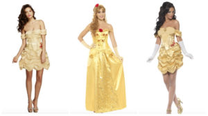 Belle kostume til voksne, belle voksenkostume, belle udkl&aelig;dning til voksne, belle kjole til voksne, disney belle kostumer til voksne, belle fastelavnskostumer til voksne, disney kostumer til voksne,