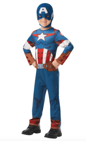 Captain america børnekostume 275x450 - Captain America kostume til børn