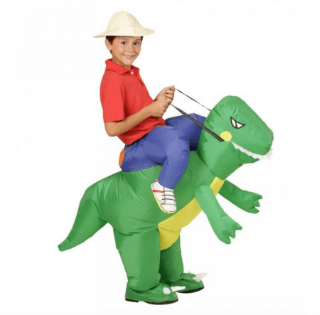 Carry me dinosaur kostume 450x443 - Ride On / Carry Me kostume til børn
