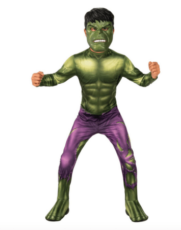 Klassisk Hulk Børnekostume  355x450 - Hulk kostume til børn - Et avengers kostume