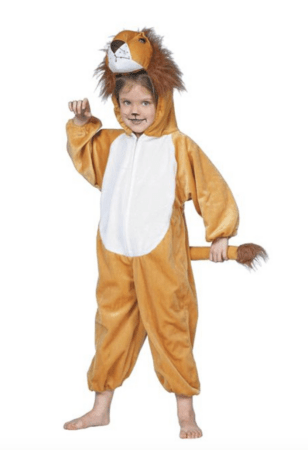 Løve heldragt til små børn 308x450 - Løve kostume til baby