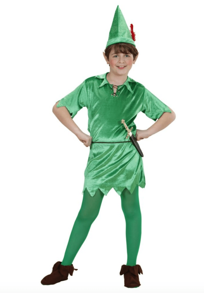 Skærmbillede 2018 01 07 kl. 11.56.16 712x1024 - Peter Pan kostume til børn