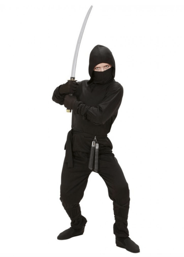 Ninja kostume til børn Skærmbillede 2018 01 21 kl. 20.41.27 732x1024 - Ninja kostume til børn