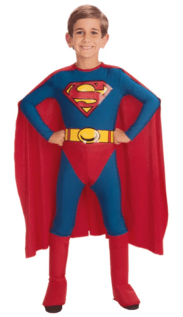 supermand børnekostume til drenge