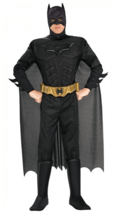 batman kostume til voksne the dark rises udklædning fastelavnskostume til voksne