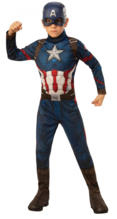 captain america kostume 6 år fastelavnskostume marvel endgame avengers kostume captain america børnekostume