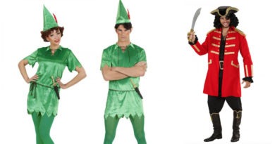 Peter pan kostume til voksne, peter pan udklædning til voksne, peter pan tøj til voksne, kaptajn klo kostume til voksne, kaptajn klo udklædning til voksne, halloween kostume til voksne, zombie kostume til voksne, kostumer til voksne, kostumeuniverset