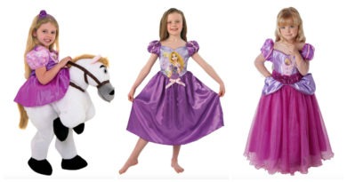 rapunzel kostume til børn, rapunzel udklædning til børn, rapunzel kjole til børn, rapunzel børnekostumer, disney prinsesse kostume, disney kostumer til børn, kostumeuniverset
