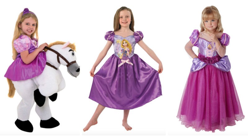 rapunzel kostume til børn, rapunzel udklædning til børn, rapunzel kjole til børn, rapunzel børnekostumer, disney prinsesse kostume, disney kostumer til børn, kostumeuniverset