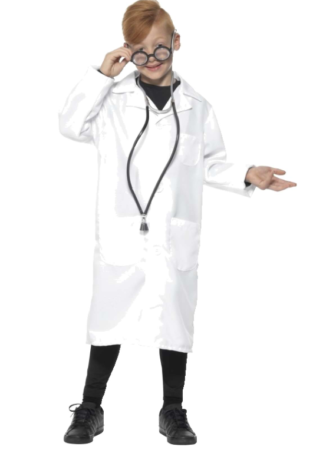 læge kostume til børn proffessor kostume til børn kloge åge børnekostume