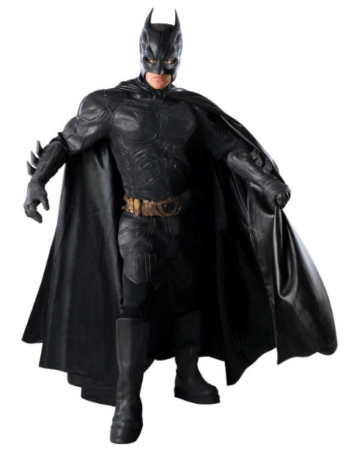 luksus batman kostume til voksne original udklædning batman collectors edition