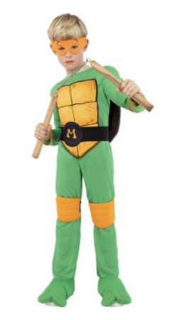 michelangelo b&oslash;rnekostume