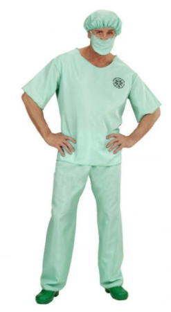 operationslæge kostume til voksne