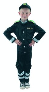 politimand kostume til børn politimand børnekostume politi udklædning politiuniform kostume dansk politi udklædning børn