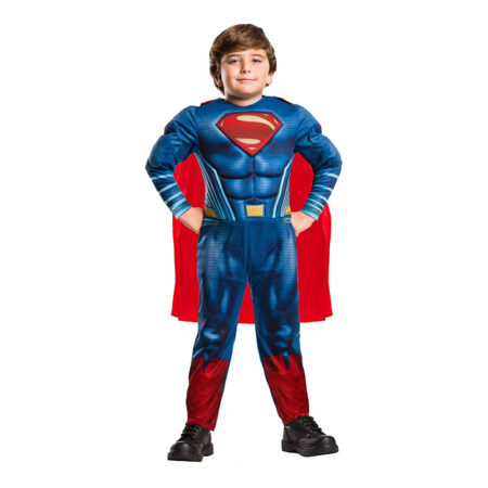 st&aring;lmanden supermand kostume til drenge. Vatteret supermand kostume fastelavnskostume til drenge