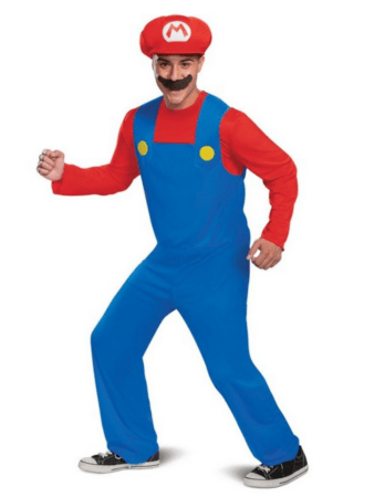 Super Mario kostume til voksne Super Mario Kostume 348x450 - Super Mario kostume til voksne