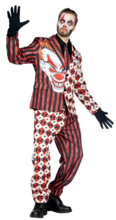 halloween klovn kostume til voksne