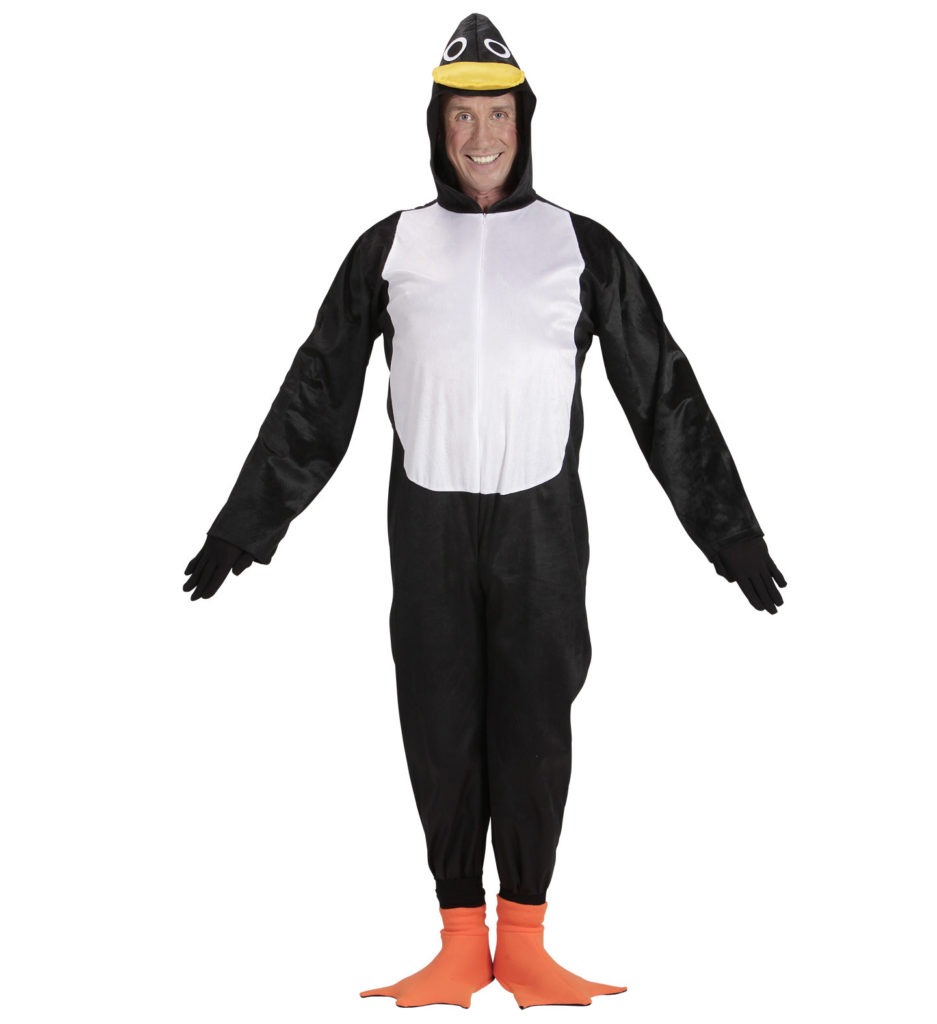 pingvin kostume til voksne pingvin udklædning til fastelavn temafest