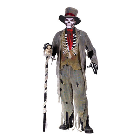 Dødens brudgom kostume 450x450 - Dødens Gom kostume til voksne