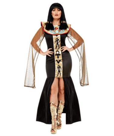 Egyptisk gudinde kostume til voksne 376x450 - Kleopatra kostume til voksne