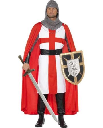 Engelsk ridder kostume 360x450 - Ridder kostume til voksne